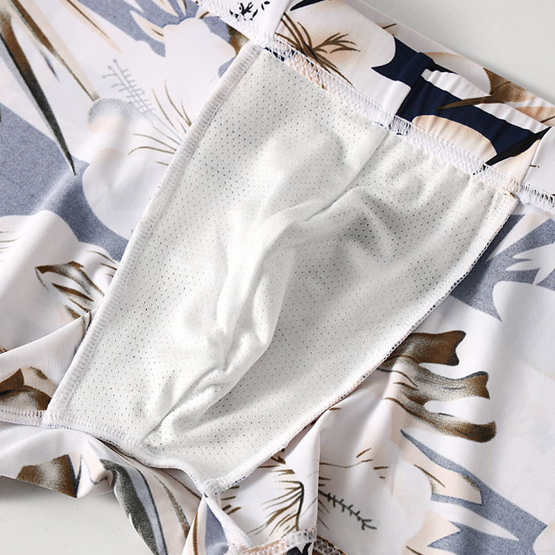 Men's Ice Silk Printed Swim Tr - Boxer Shorts Modal recension och pris