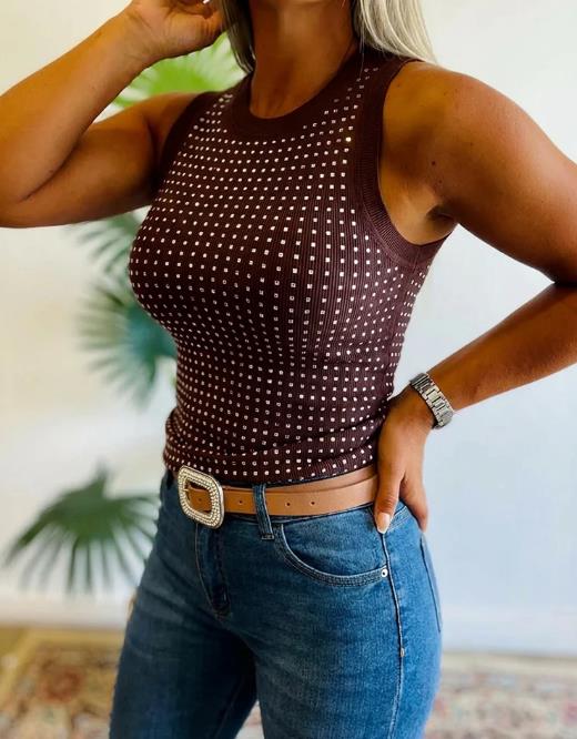 Top Women 2025 Spring Summer N - Tank Top Ribbed recension och pris