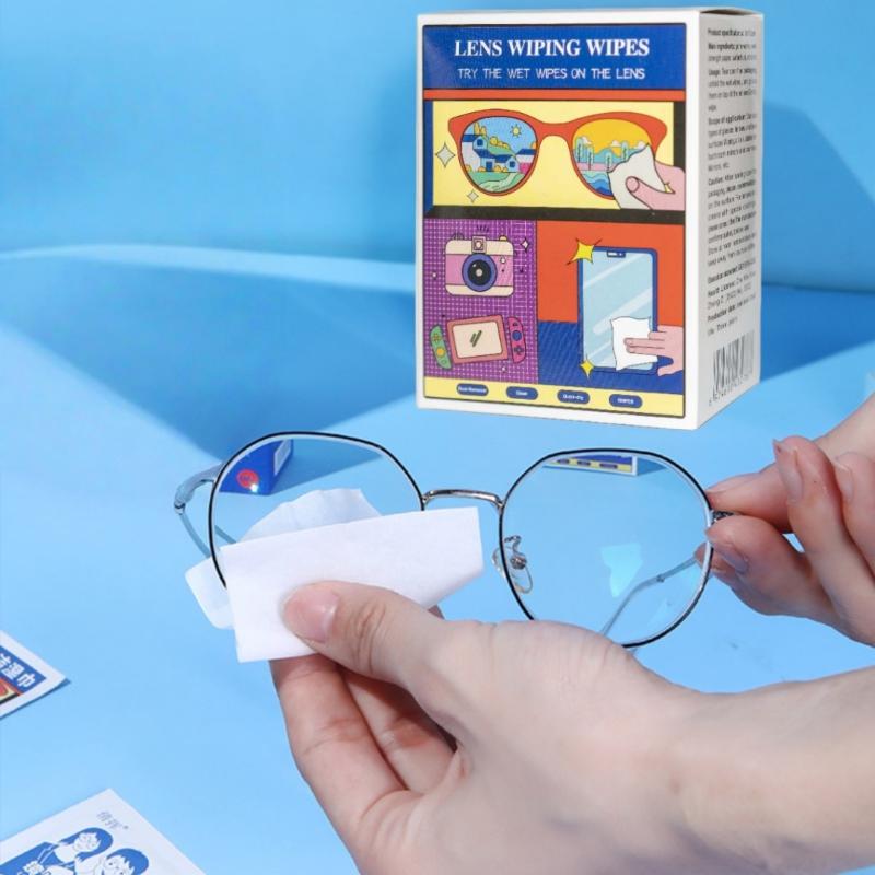 Glasses Wipes Anti-Fog Scratch - Bamboo Fiber Trunk recension och pris