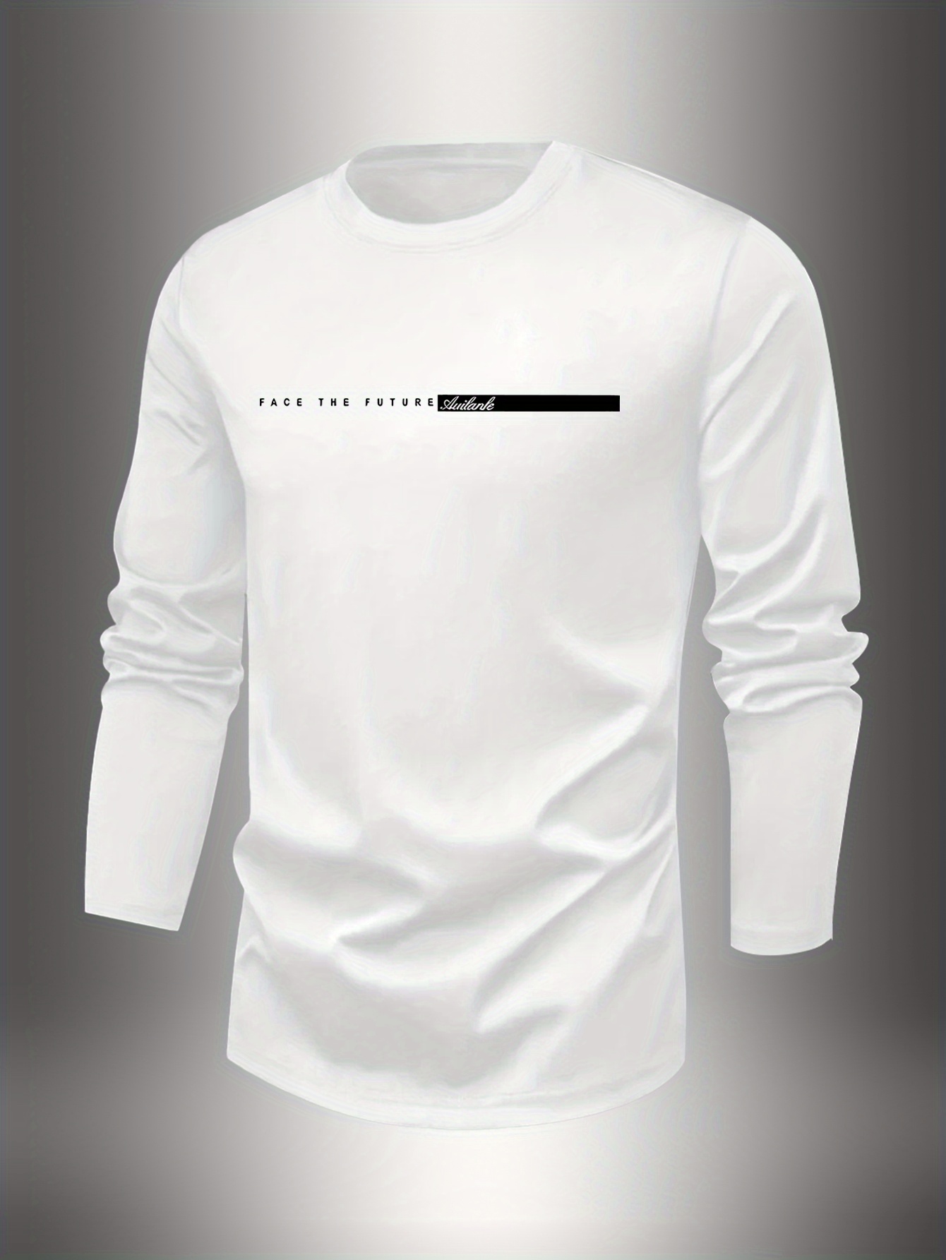 100 COTTONMen Crew Neck Long S - Undershirt Crew Neck recension och pris