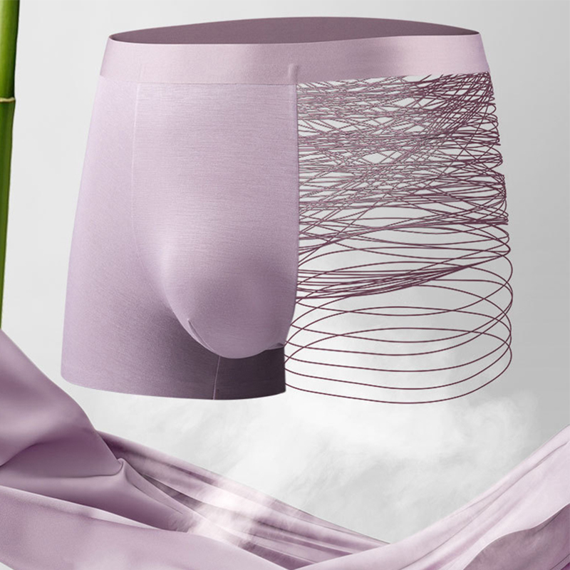3pcs Man Underwear Bamboo Fibe - Bamboo Fiber Trunk recension och pris