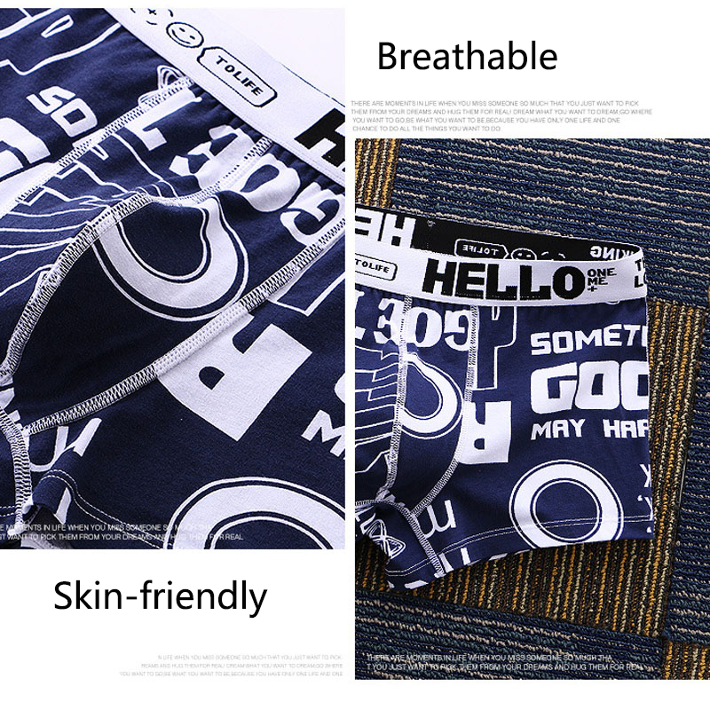 Men Panty Two Pack Printing Fl - Boxer Brief Pack Cotton recension och pris