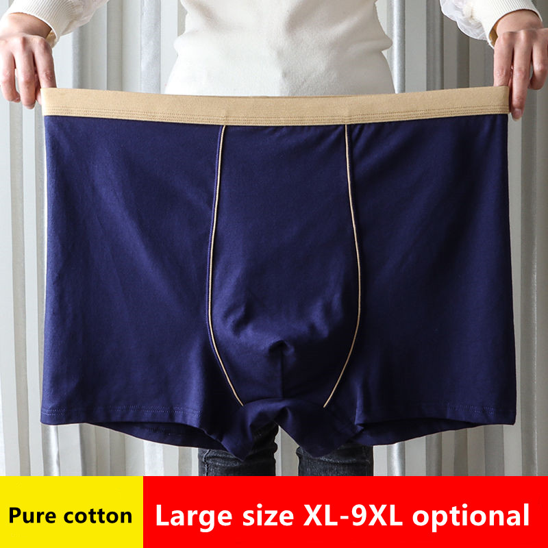 Large Size Seamless Underwear  - Boxer Brief Pack Cotton recension och pris